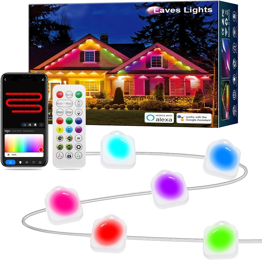 Luces LED permanentes exteriores Leore E1