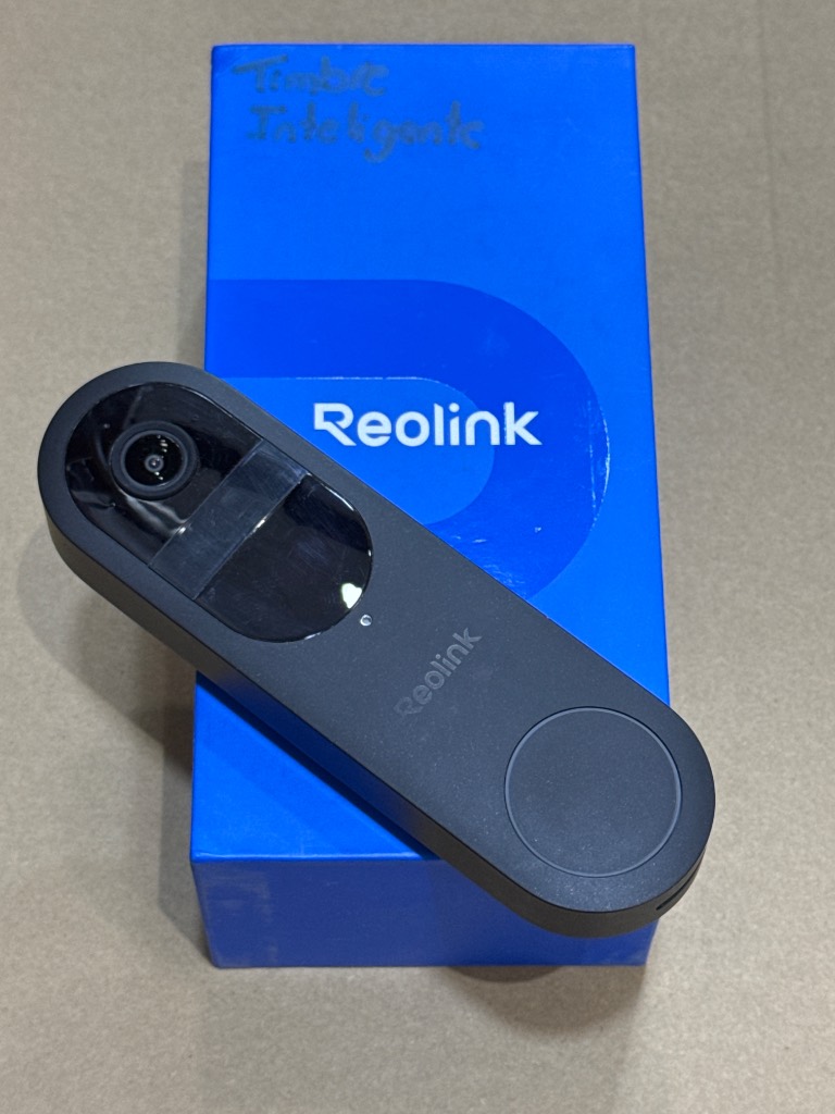 Reolink Timbre Inteligente con diseño elegante y lente de alta calidad