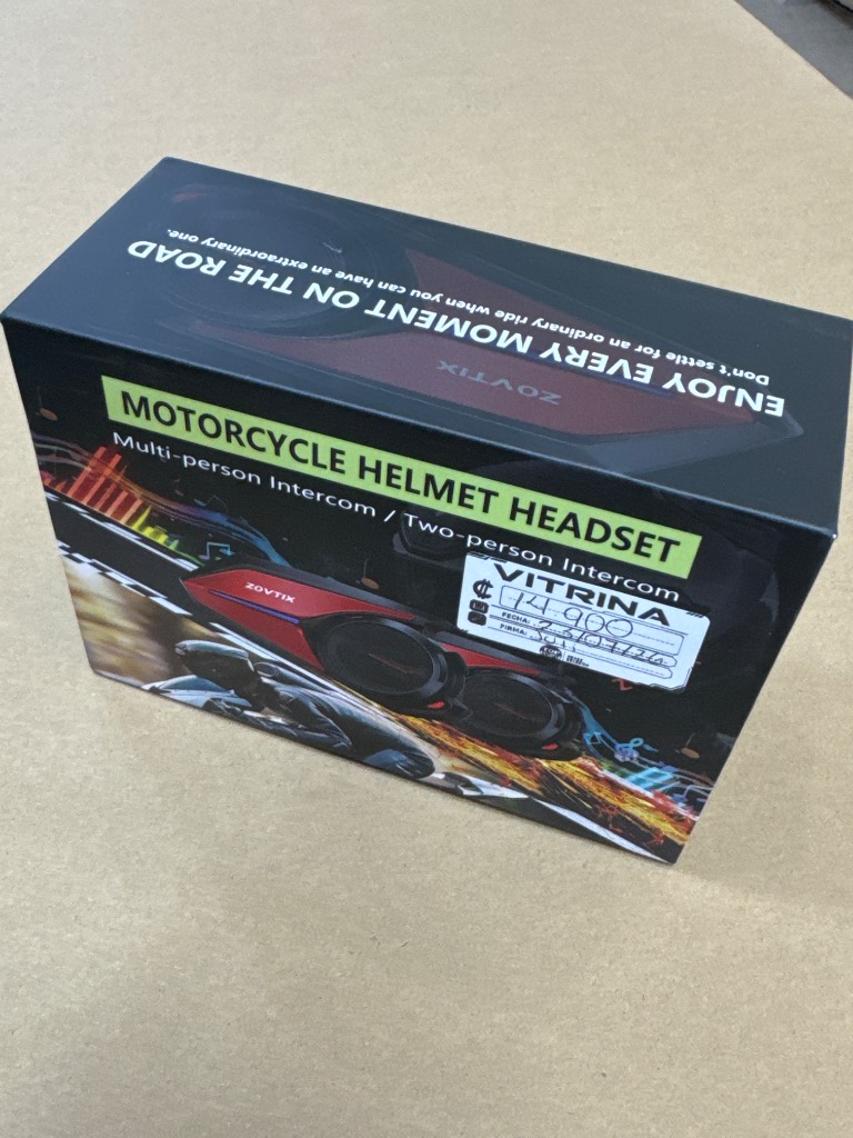 Auriculares para casco de motocicleta Zovtix