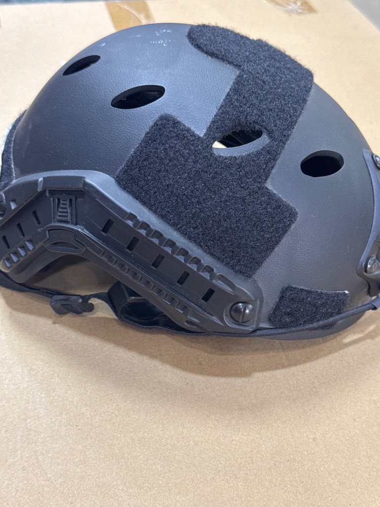 Casco táctico negro