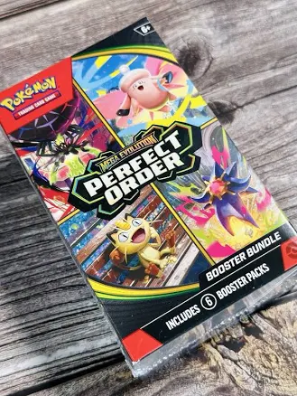 Paquete de sobres Pokémon TCG Mega Evolution Perfect Order