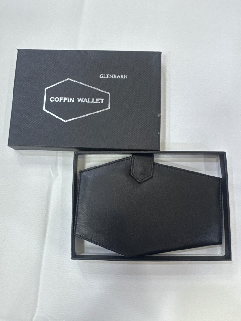 Cartera de cuero GLENBARN COFFIN WALLET