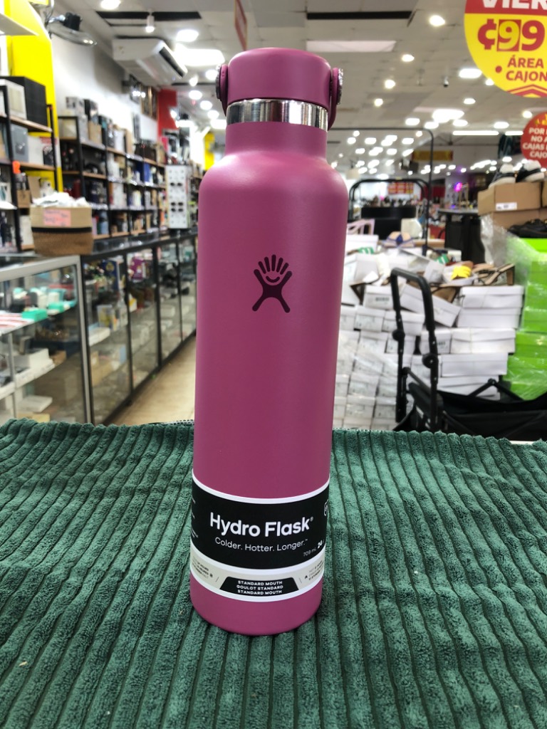 Botella térmica Hydro Flask Standard Mouth 21 oz morada