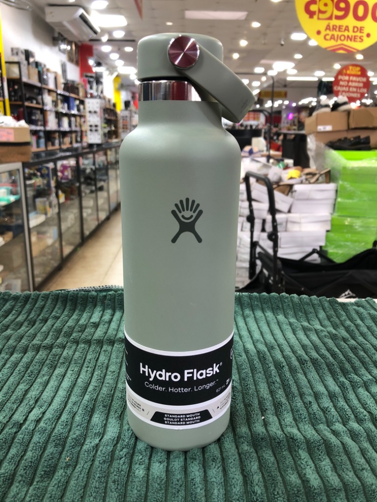 Botella térmica Hydro Flask Standard Mouth verde